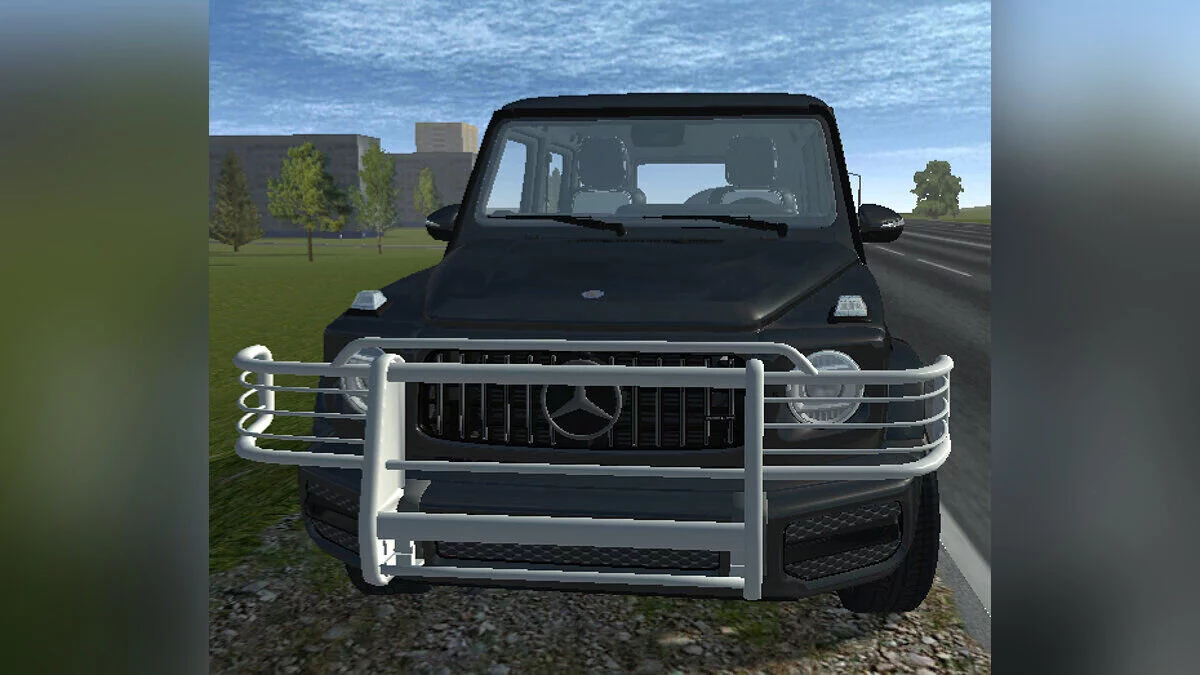 Simple Car Crash Physics Sim — Mercedes-Benz B463