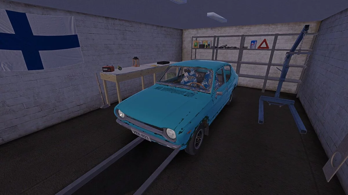 My Summer Car — Algo de comida en el frigorífico, la mitad GT Satsuma, 5000 marcos.