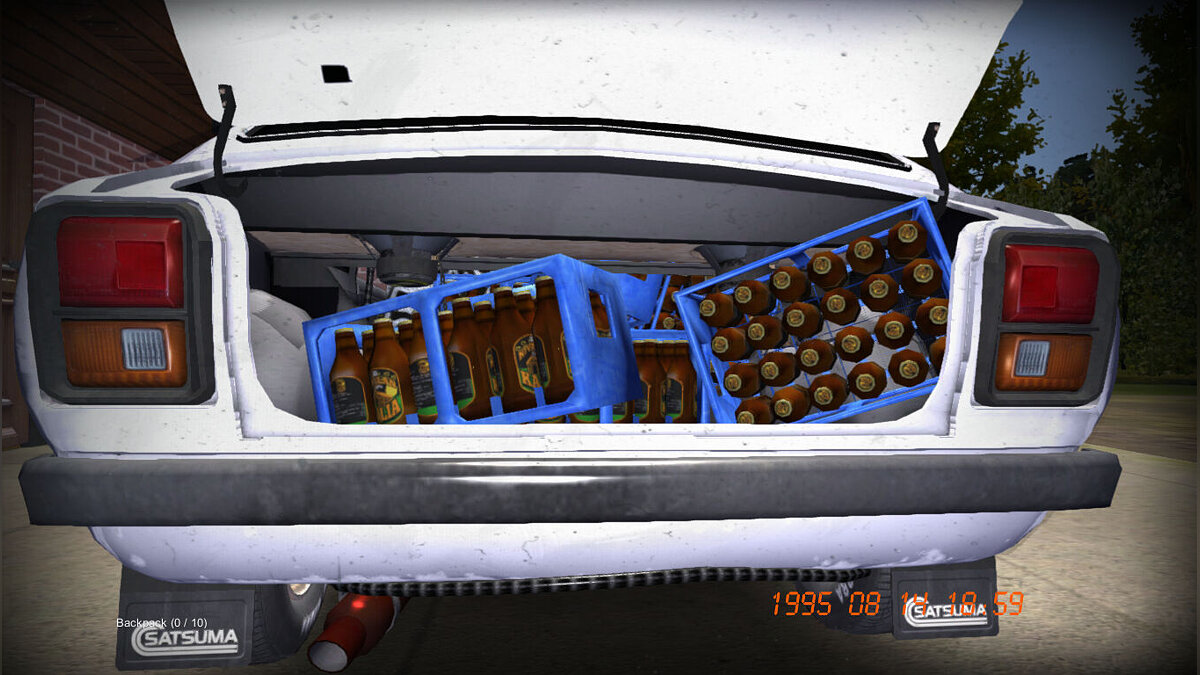 My Summer Car — Beer Satsuma, 9999999 marks