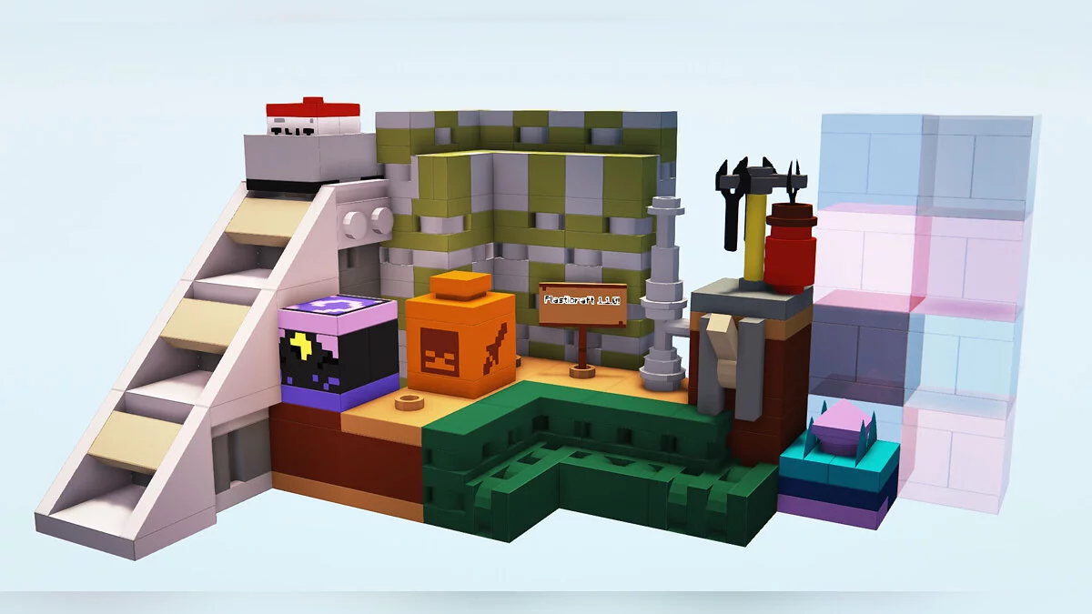 Minecraft — Plasticraft [1.21] [1.20.6] [1.19.4] [1.16.5]