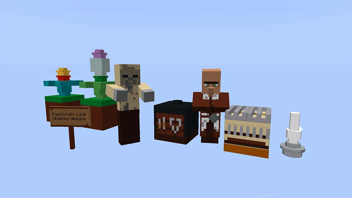 Minecraft — Plasticraft [1.21] [1.20.6] [1.19.4] [1.16.5]