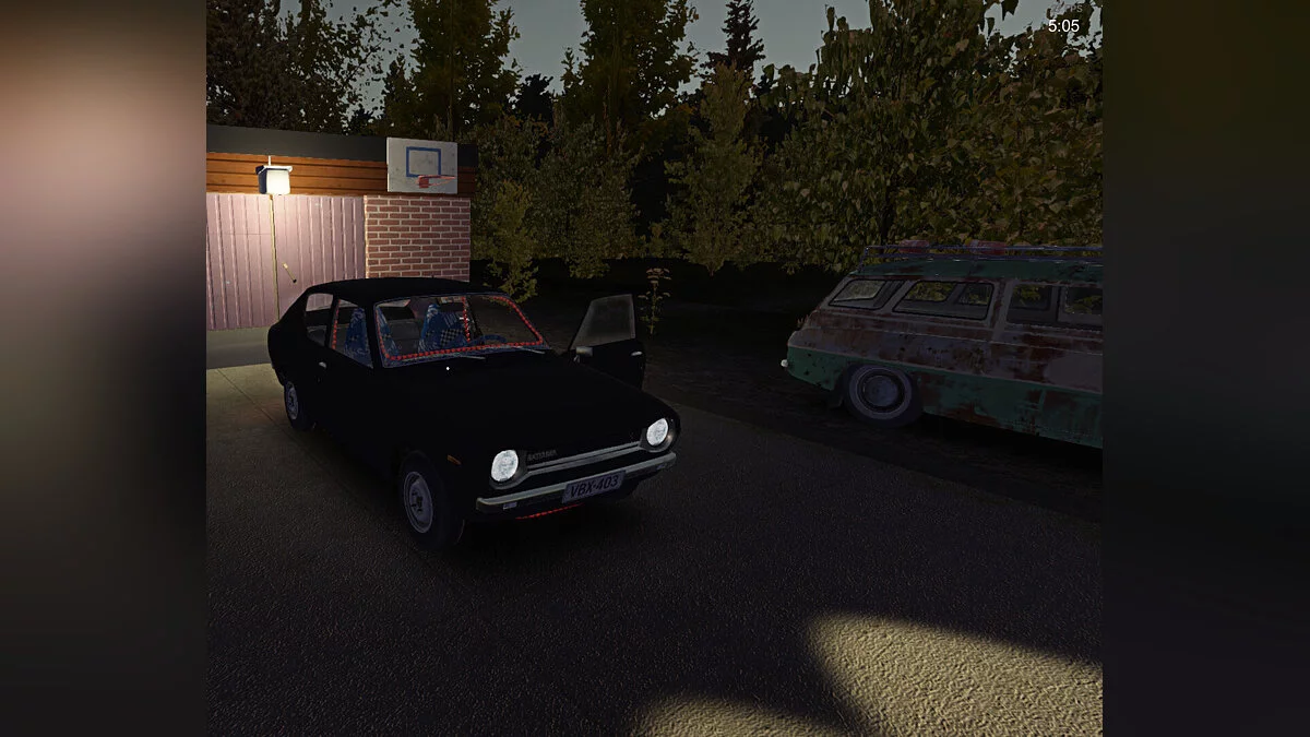 My Summer Car — Stock, camioneta y camioneta Satsuma completamente ensamblados cerca de la casa, 10kk marcos