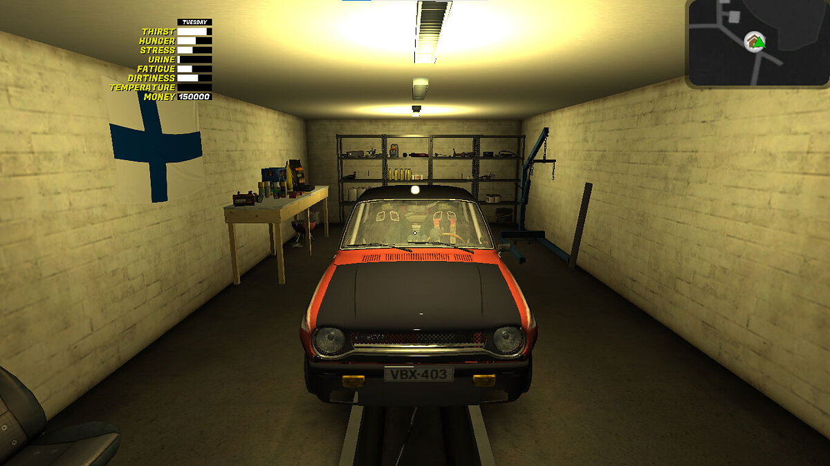 My Summer Car — Half-stock Satsuma with numbers, 150k marks, Yokki is dead, keys to Gifu and Hayosiko