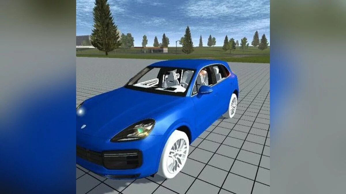 Simple Car Crash Physics Sim — Porsche Cayenne