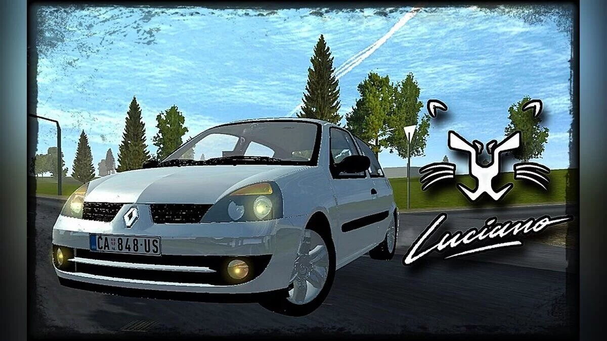 Simple Car Crash Physics Sim — Renault Clio MK2