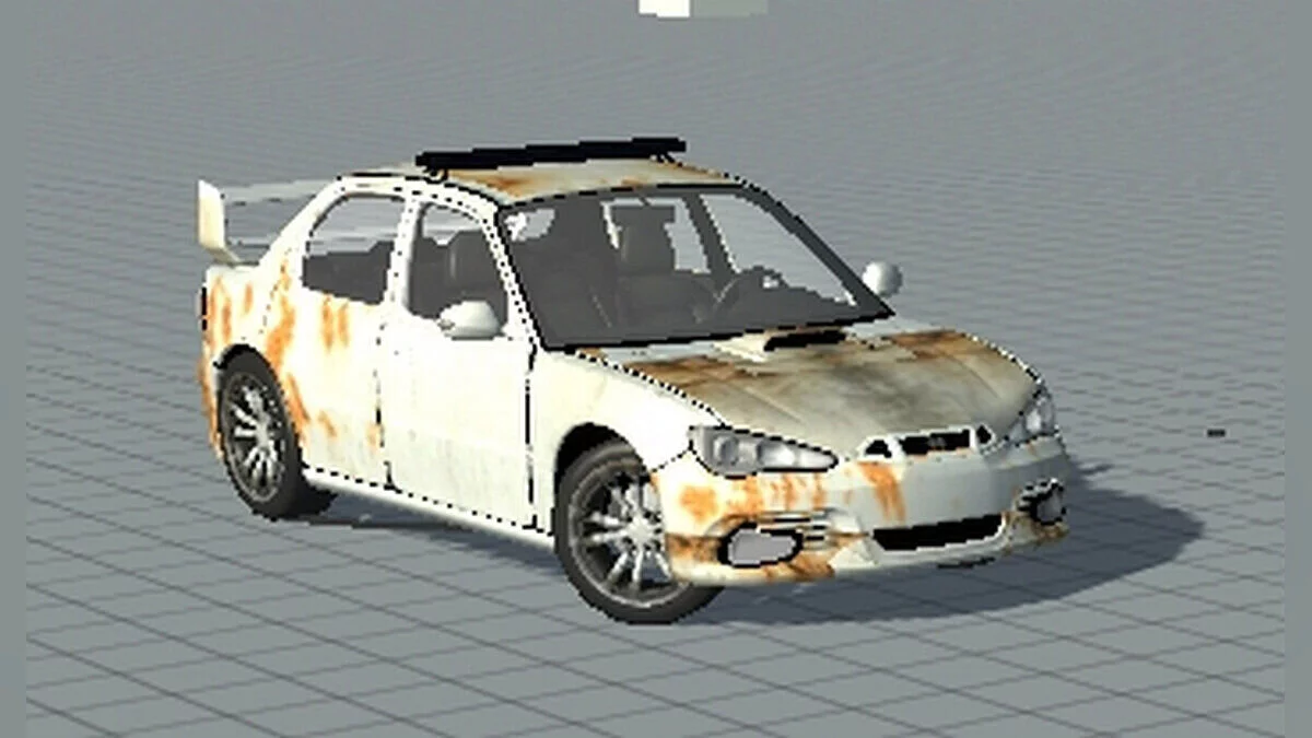 Simple Car Crash Physics Sim — Rusty Subaru