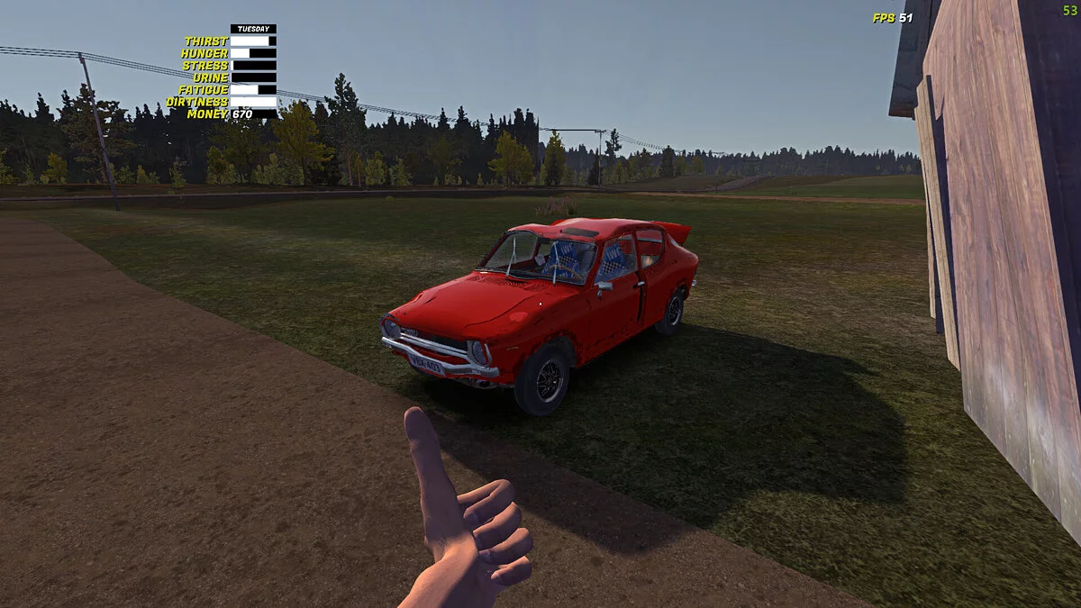 My Summer Car — Stock de Satsuma, listo para funcionar