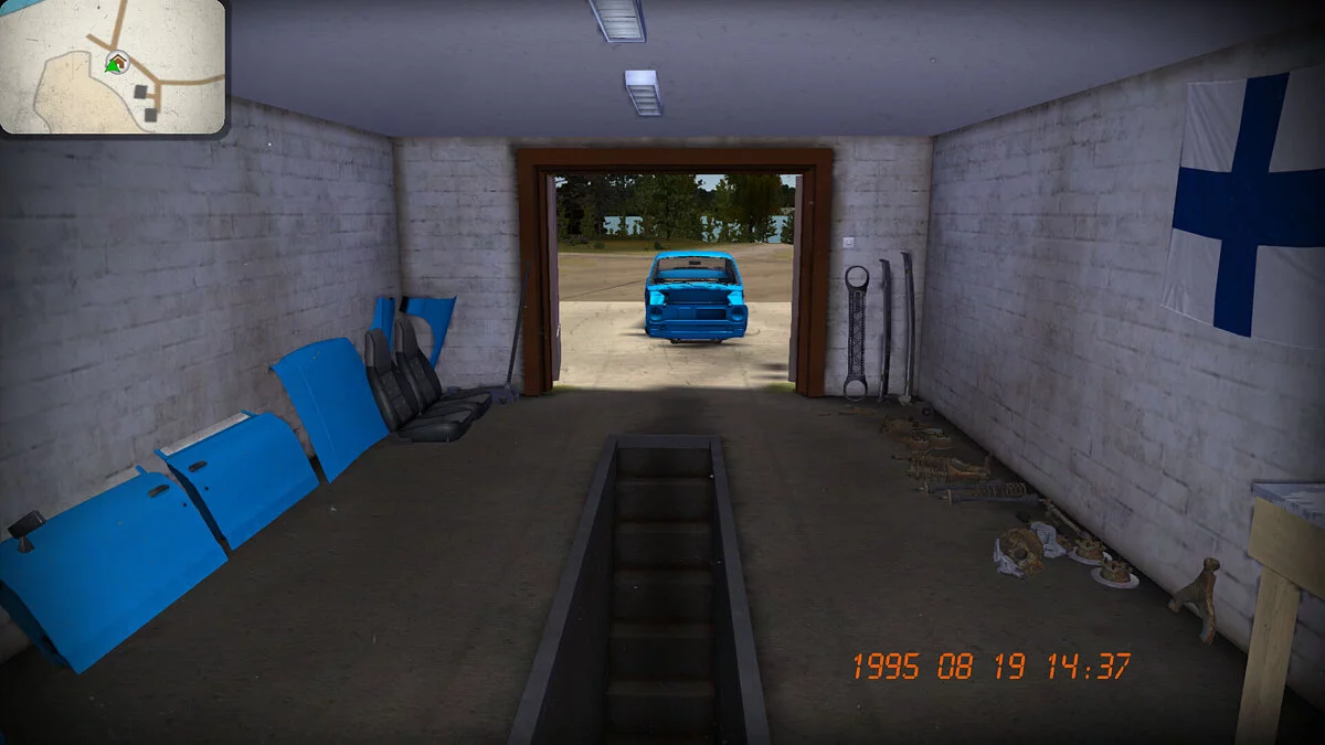 My Summer Car — Złożony silnik, zawieszenie nie jest złożone