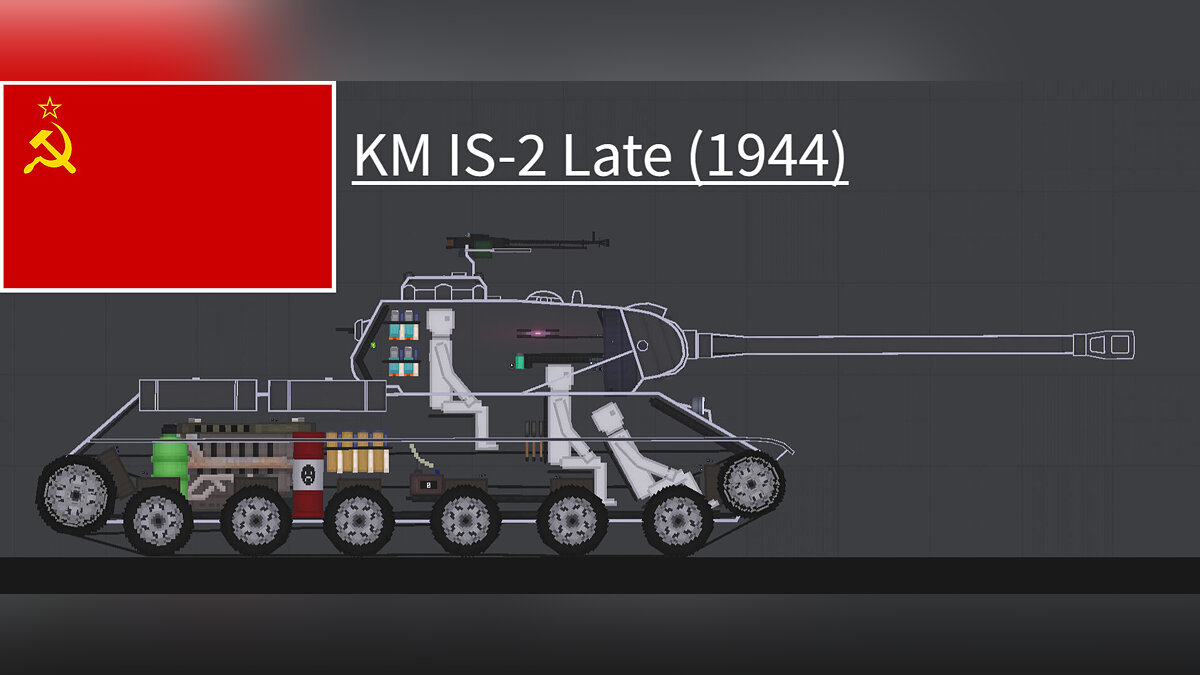 People Playground — Soviet heavy tank Is-2 of 1944