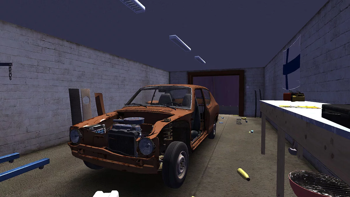 My Summer Car — Drenaje satsuma sin ajustes