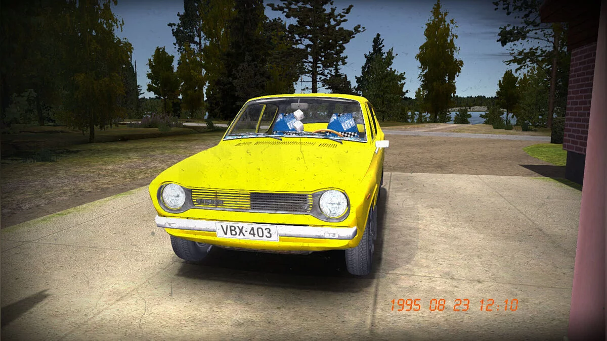 My Summer Car — Stock Satsuma, numbers, 13k money