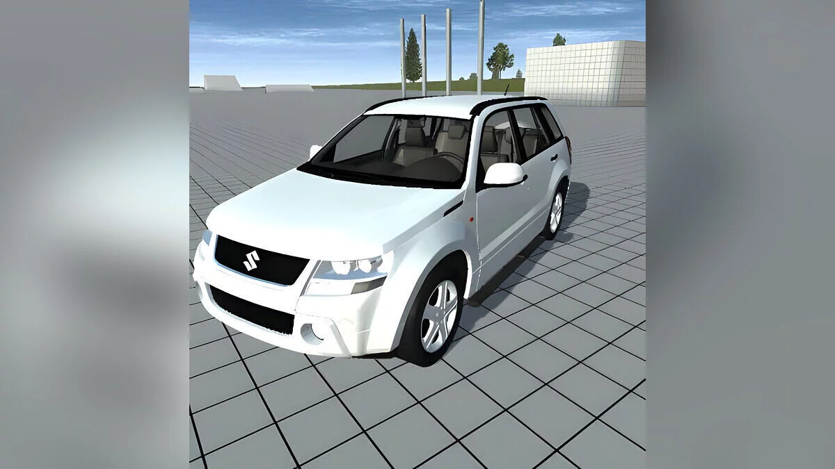 Simple Car Crash Physics Sim — Suzuki Grand Vitara