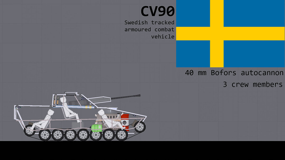 People Playground — CV90 tank