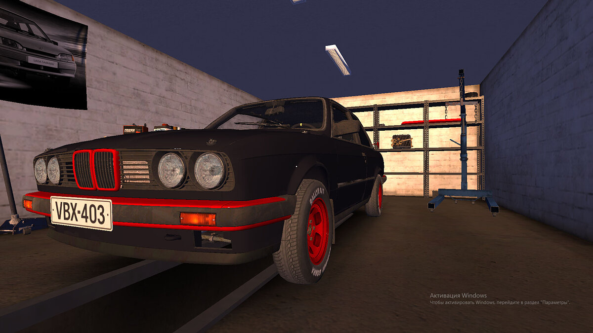 My Summer Car — Tuning BMW E30, 23,000 marks, the plot is not touched