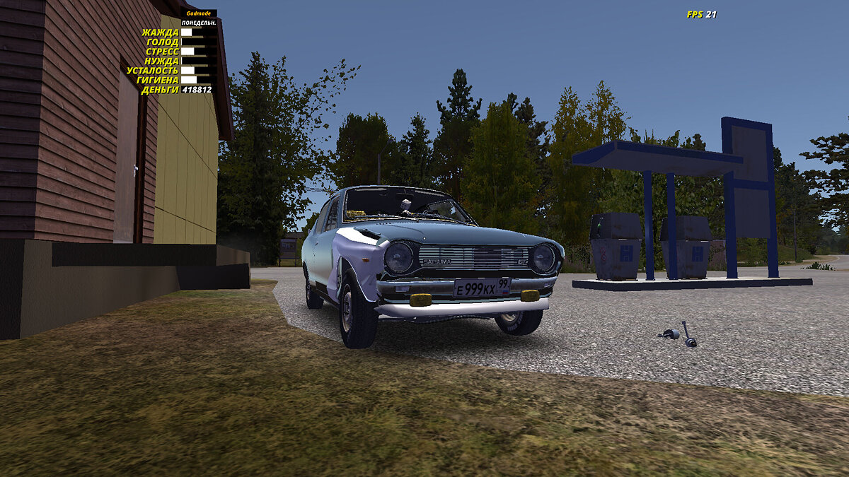 My Summer Car — Tuned Satsuma, 418812 marks