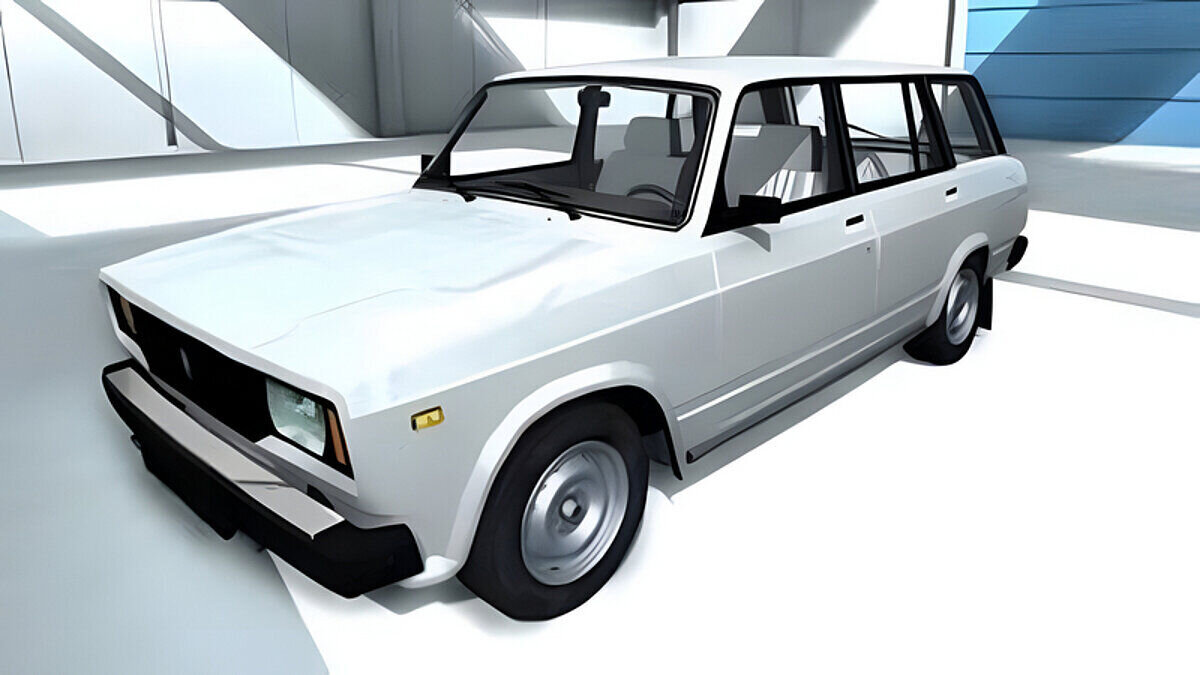 Simple Car Crash Physics Sim — VAZ 2104