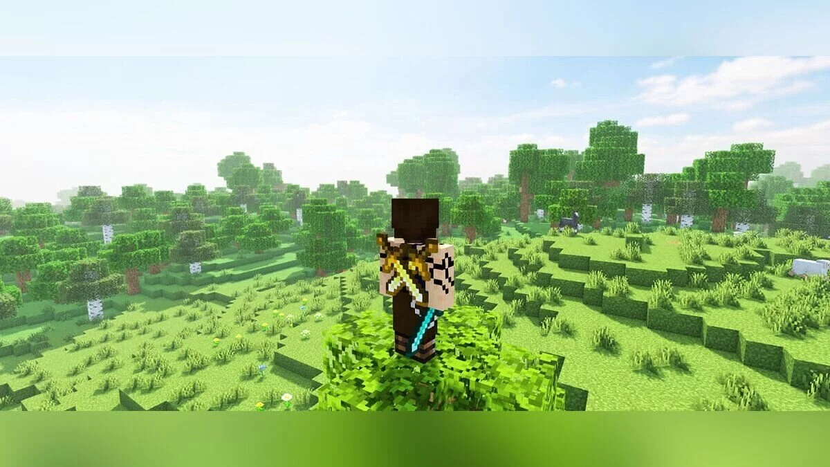 Minecraft — YDM's Weapon Master — отображение оружия и инструментов на игроке [1.21] [1.20.4] [1.19.4]