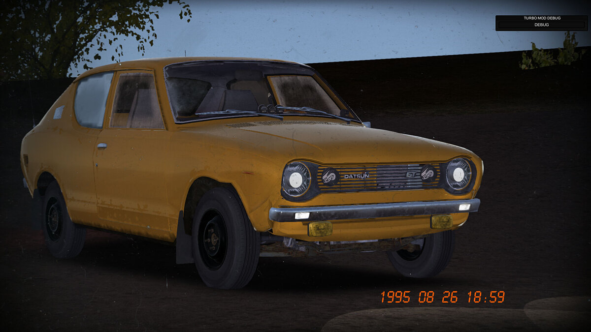 My Summer Car — Yellow half-sport Satsuma