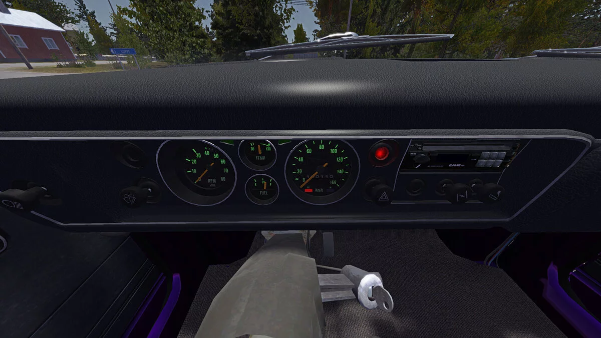 My Summer Car — Сатсума та Лада Седан баклажан