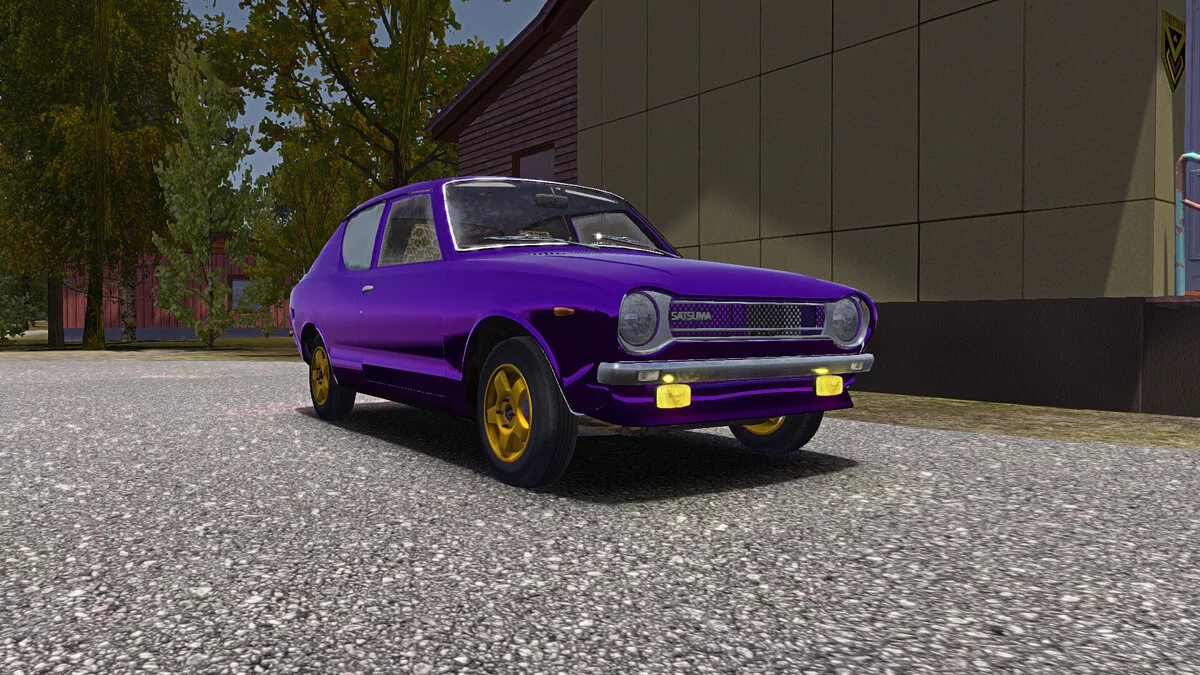 My Summer Car — Сатсума та Лада Седан баклажан