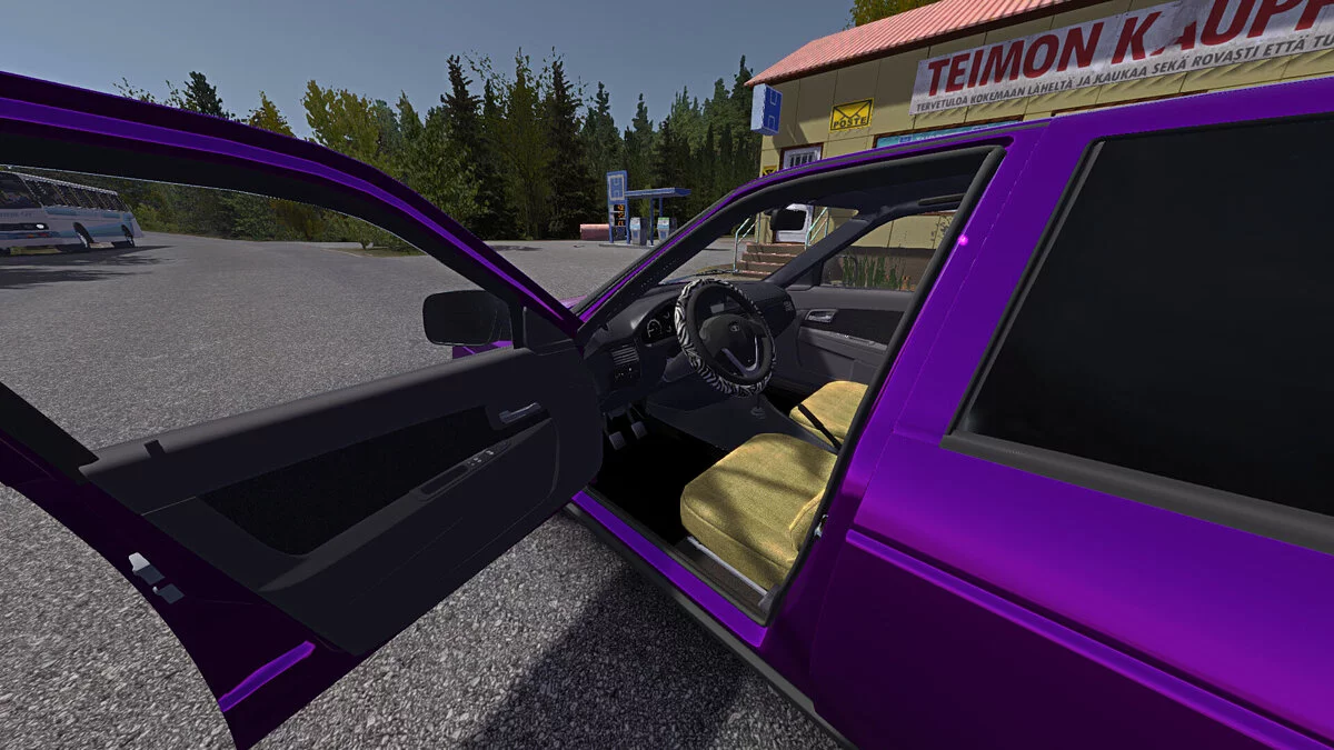 My Summer Car — Сатсума та Лада Седан баклажан