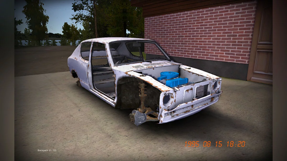 My Summer Car — Satsuma blanco medio ensamblado