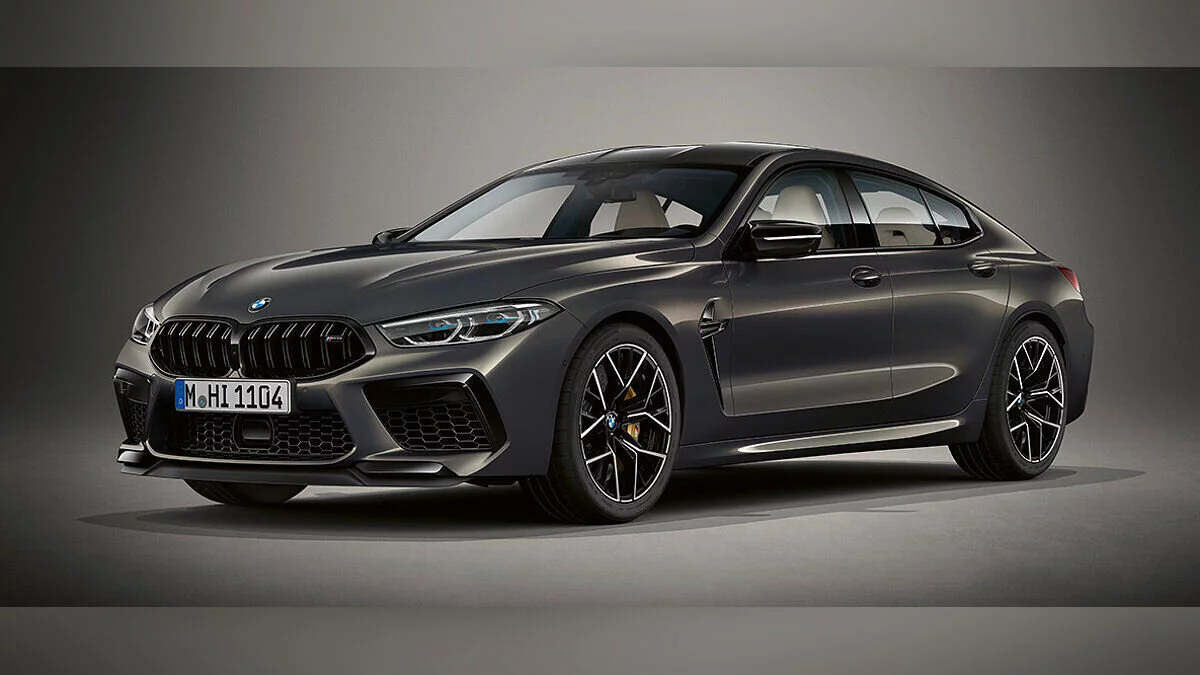 Simple Car Crash Physics Sim — BMW M8 Gran Coupe F93