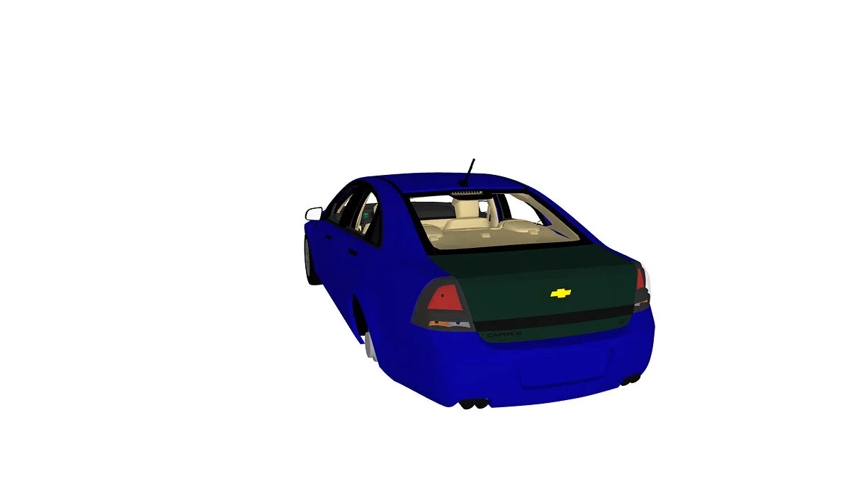 Simple Car Crash Physics Sim — Шевроле Капріс