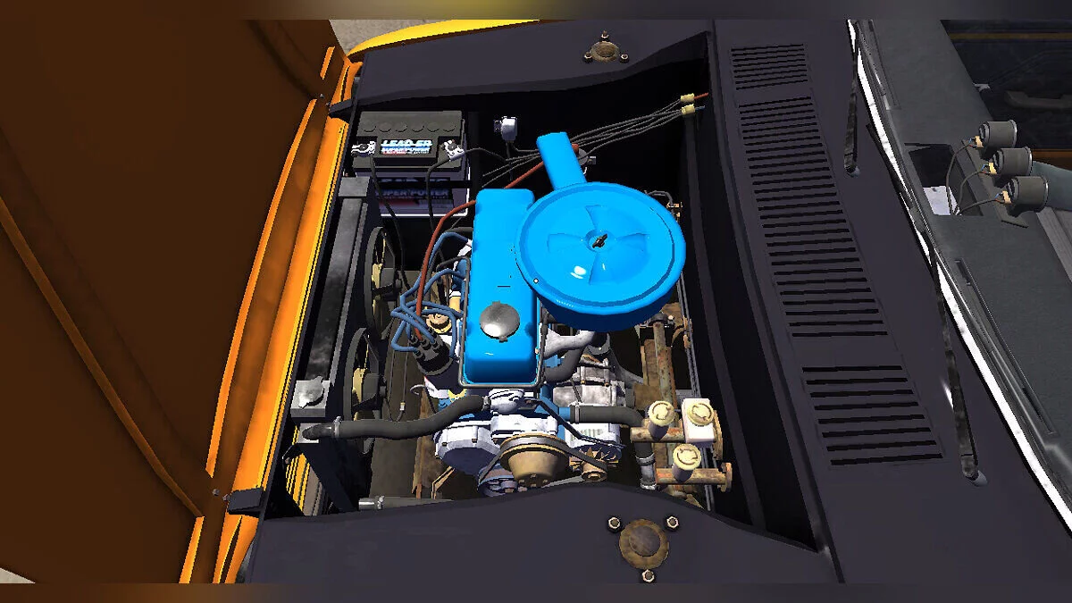 My Summer Car — Czarny-pomarańczowy Satsuma