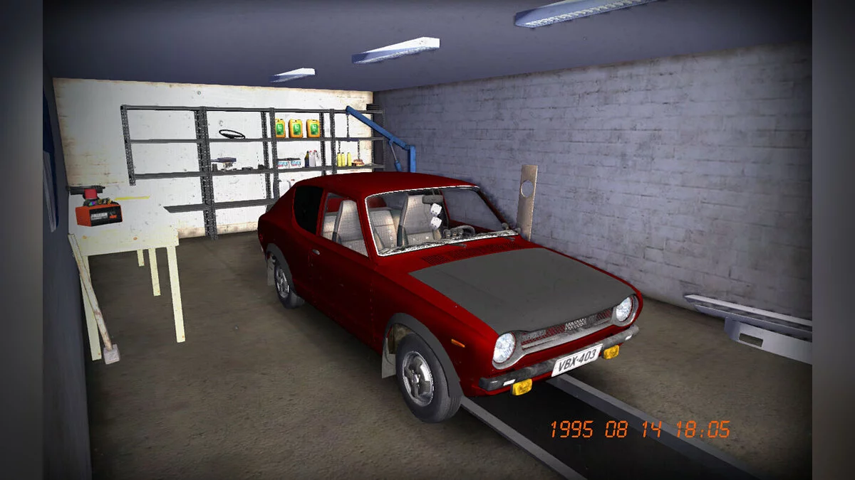 My Summer Car — Чёрно-тёмно-красная быстрая Satsuma, 21к марок
