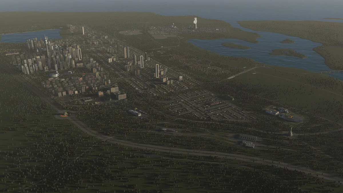 Cities: Skylines 2 — Independent, beautiful city of Magnolia with 130k people