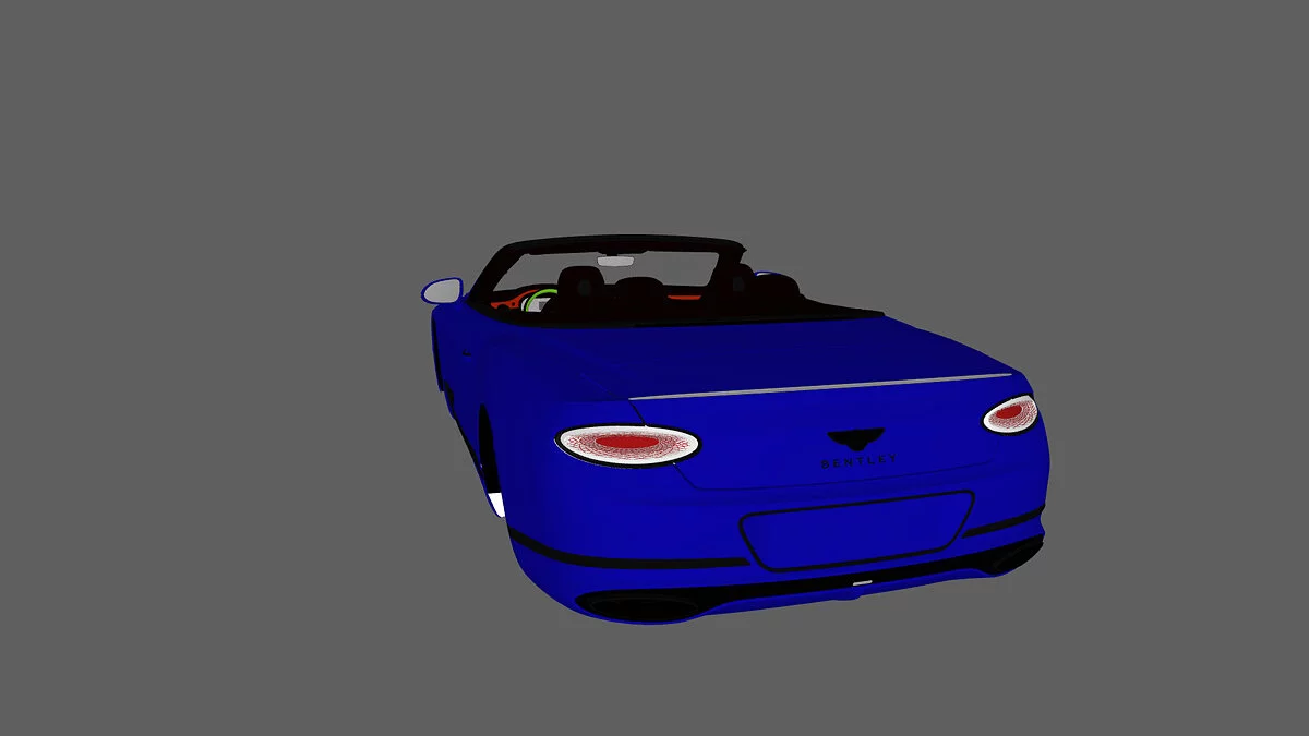 Simple Car Crash Physics Sim — Cabriolet Continental GT