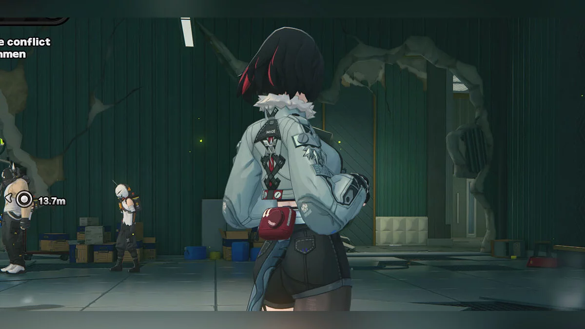 Zenless Zone Zero — Jane Doe dengan potongan rambut baru dan tanpa dasi