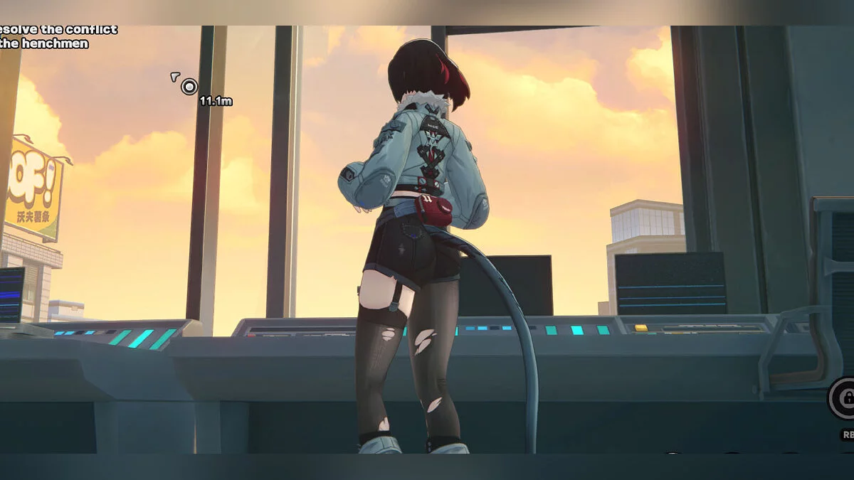 Zenless Zone Zero — Jane Doe dengan potongan rambut baru dan tanpa dasi