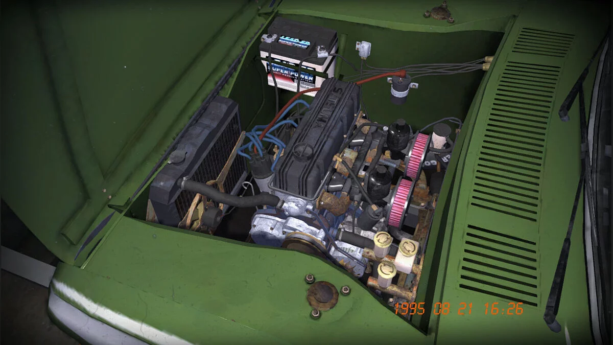 My Summer Car — GT Satsuma, 100k marka, garajda tüm modifikasyonlar, evde çok şey var