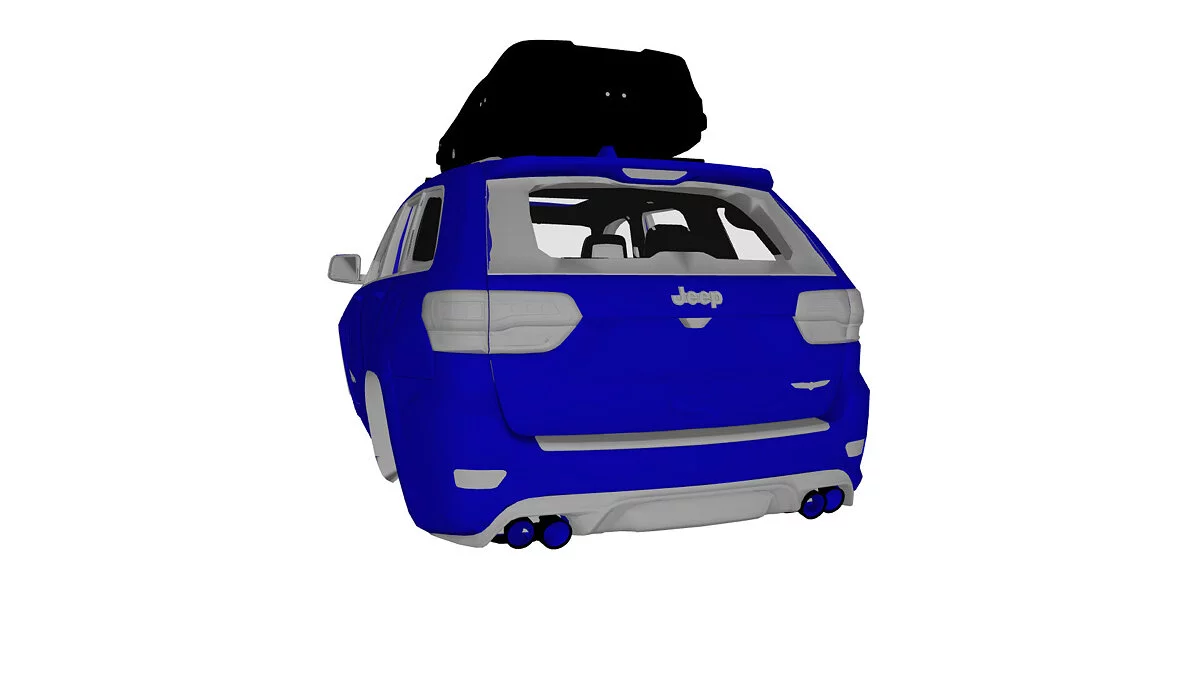 Simple Car Crash Physics Sim — Jeep Cherokee Crossover SUV