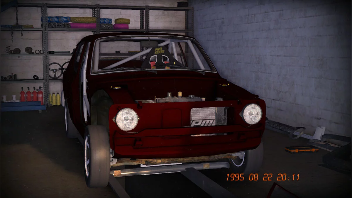 My Summer Car — Korch Satsuma con carrocería ligera, 300.000 marcas, todo afinado en el garaje