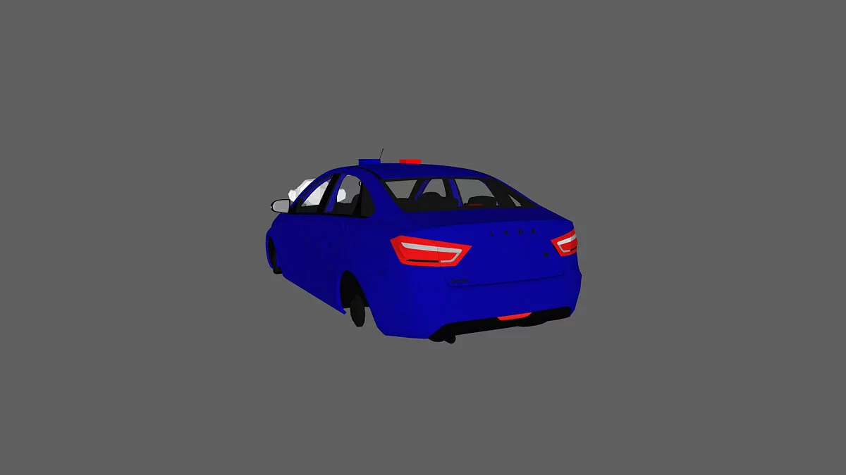 Simple Car Crash Physics Sim — Lada Vesta com Macaco