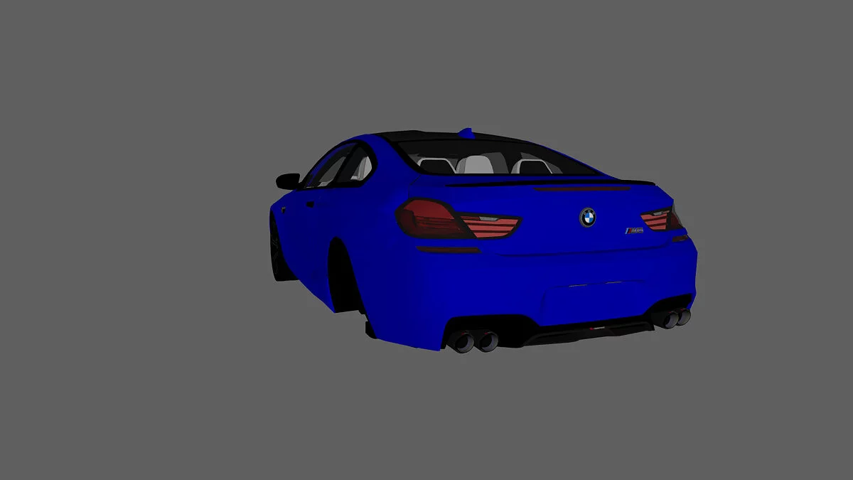 Simple Car Crash Physics Sim — MW M6 F13 turbo