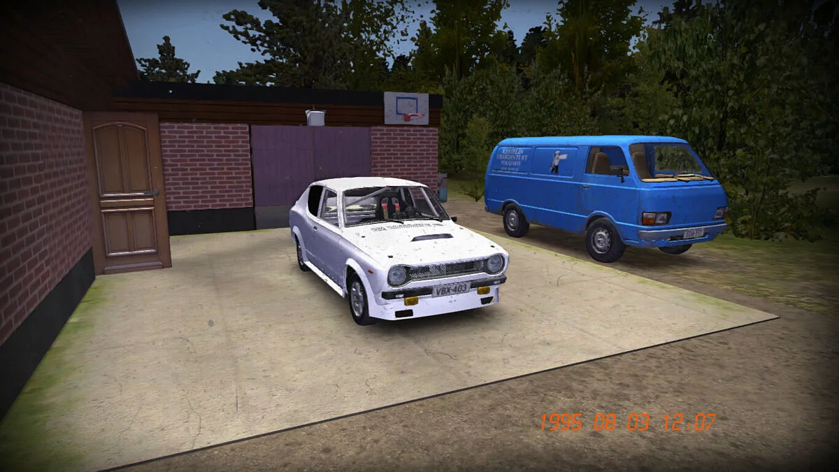 My Summer Car — Satsuma ligeramente afinado, 33.000 marcas en la cuenta.