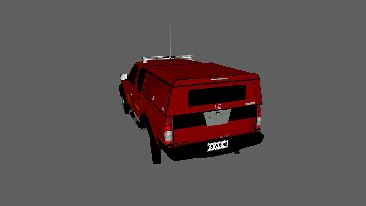 Simple Car Crash Physics Sim — Пожежна служба Nissan