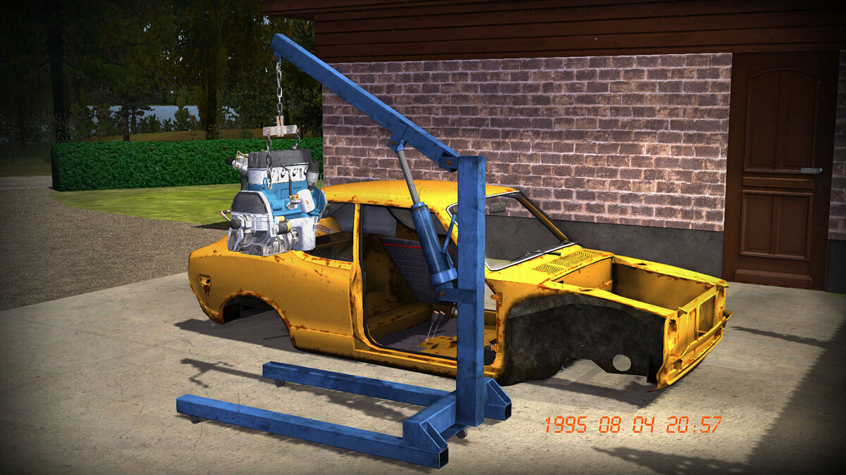 My Summer Car — Orange half-assembled Satsuma