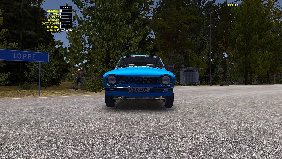 My Summer Car — Casi stock Satsuma, más de 3 millones de marcos.