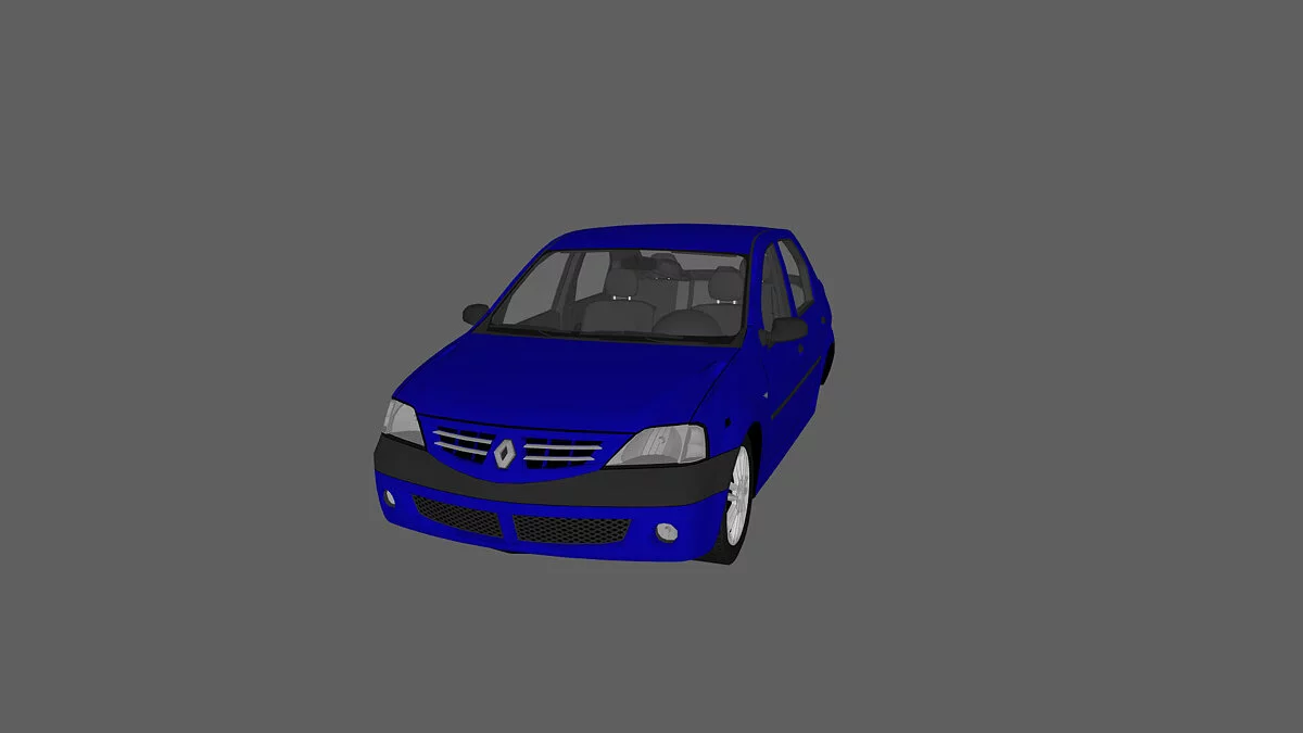 Simple Car Crash Physics Sim — Renault Tondar 90