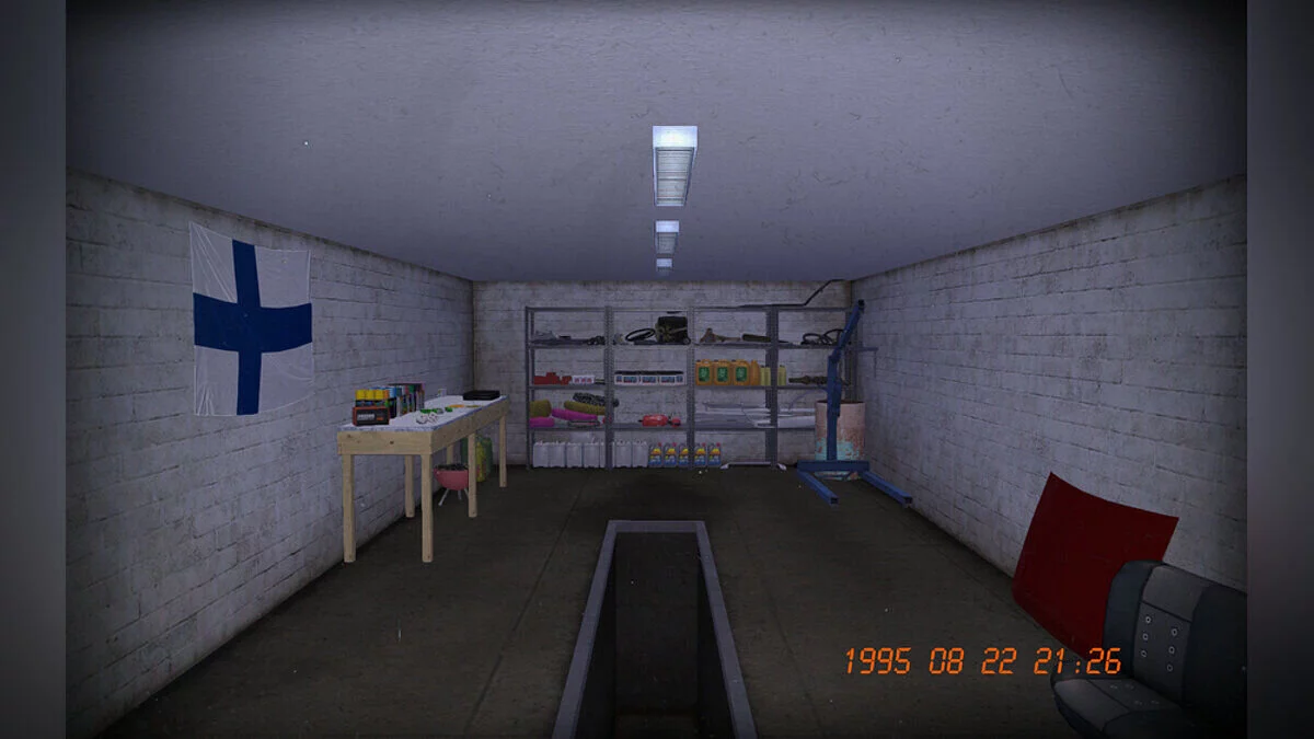 My Summer Car — Satsuma GT для ралі, червона фарба, номера отримані