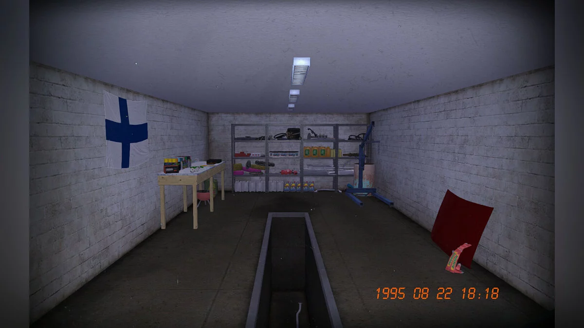 My Summer Car — Kırmızı renkli Standart Satsuma GT, numaralar alındı