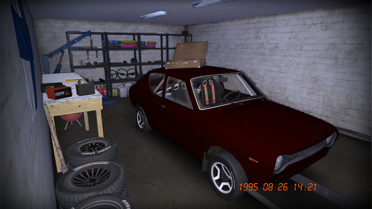 My Summer Car — Satsuma half-rally, suitcase with 5 million marks, all transport, 300k marks on balance