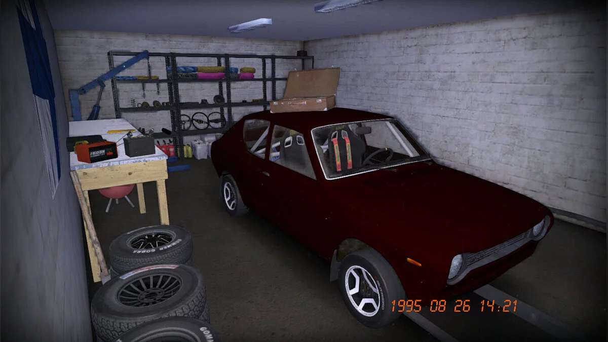 My Summer Car — Satsuma medio rally, maleta con 5 millones de marcos, todo el transporte, 300.000 marcos en saldo