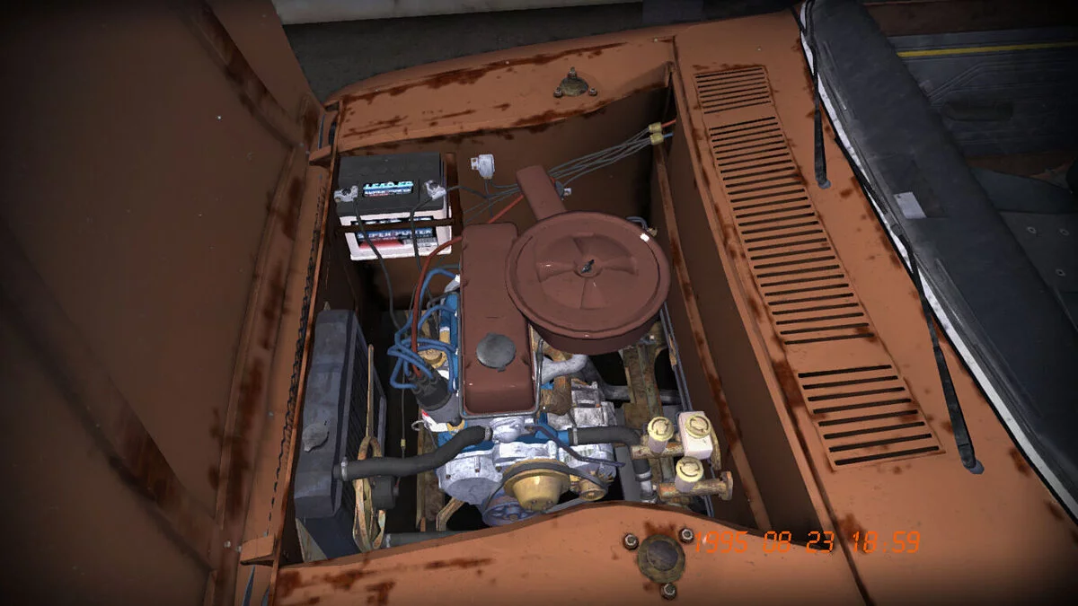 My Summer Car — Зібрана стандартна Satsuma, 4к марок, є годинник чоловіка