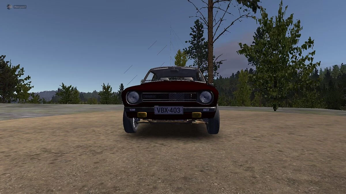 My Summer Car — Sports burgundy Satsuma, 5k marks